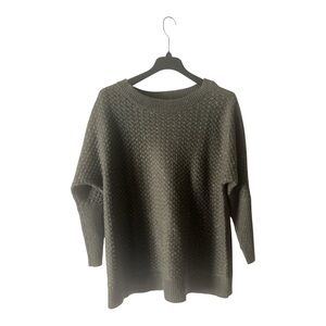 Lane Bryant Textured Knit Sweater in Olive, Size 14/16, NWOT